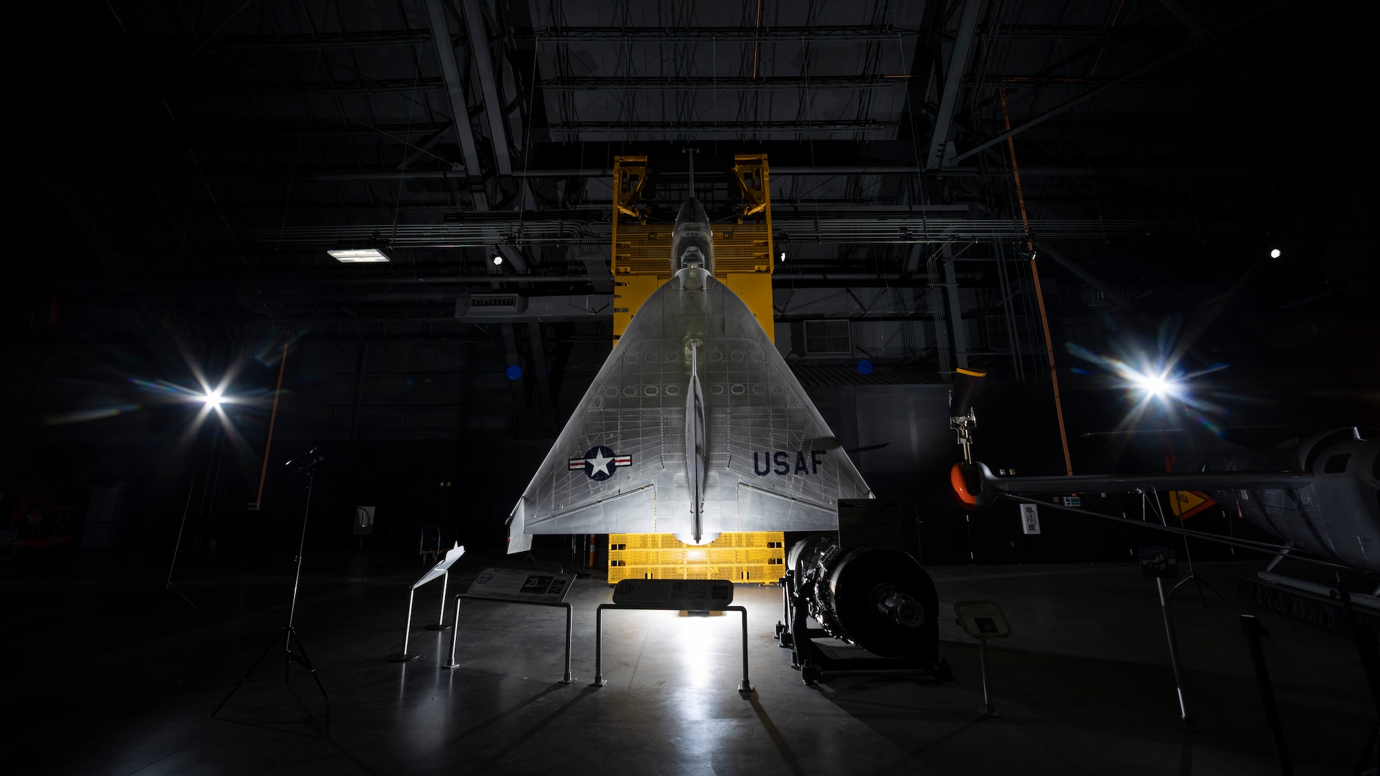 Ryan X-13 Vertijet on display in the R&D Gallery