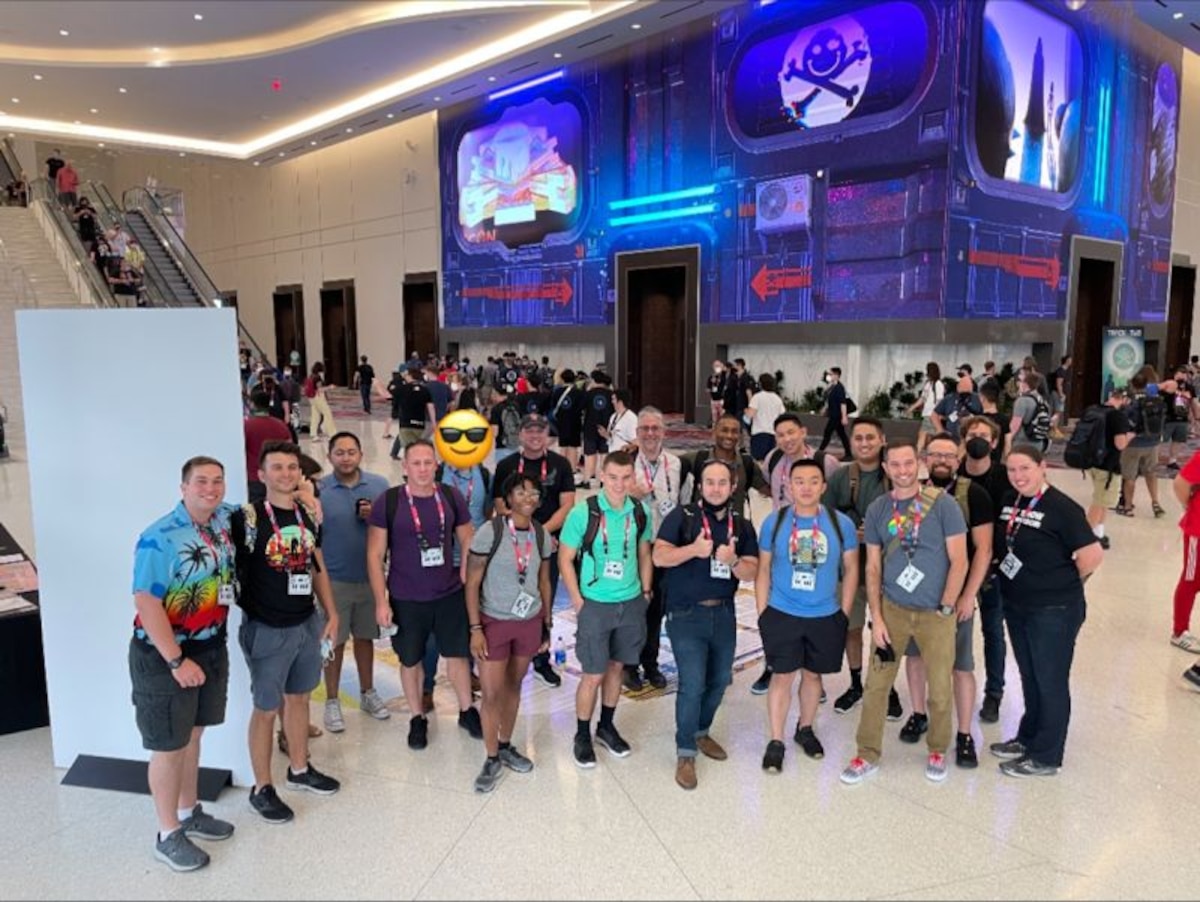 Group of devs at DEFCON 2022