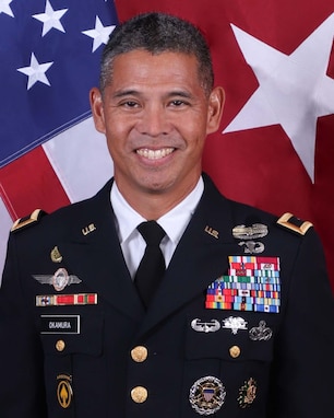 Brigadier General Lance A. Okamura is an honor graduate from Kamehameha Schools in the State of Hawaii and a distinguished military graduate from Brigham Young University.