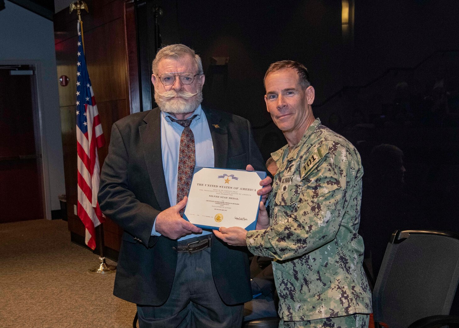 Silver Star Awarded to Naval Special Warfare Legend > United