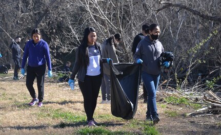 Annual Basura Bash cleans up Salado Creek at Joint Base San Antonio-Fort Sam Houston