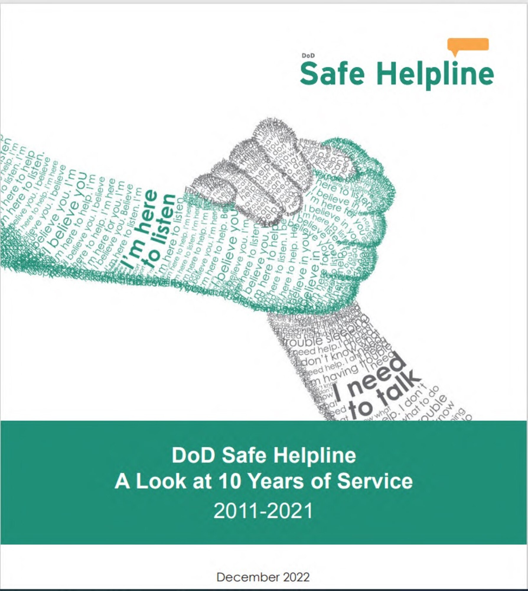 Defense Department’s Safe Helpline