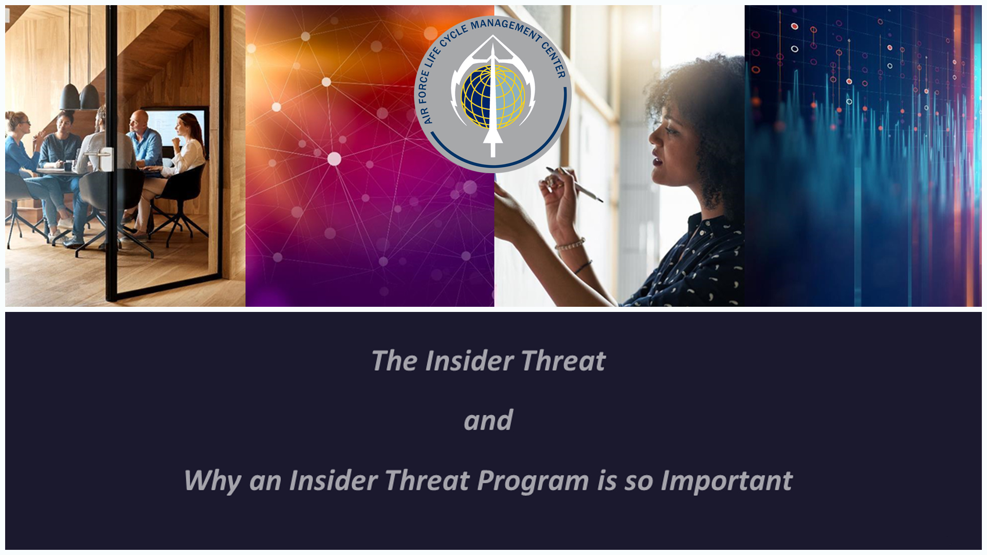 Insider threat program graphic