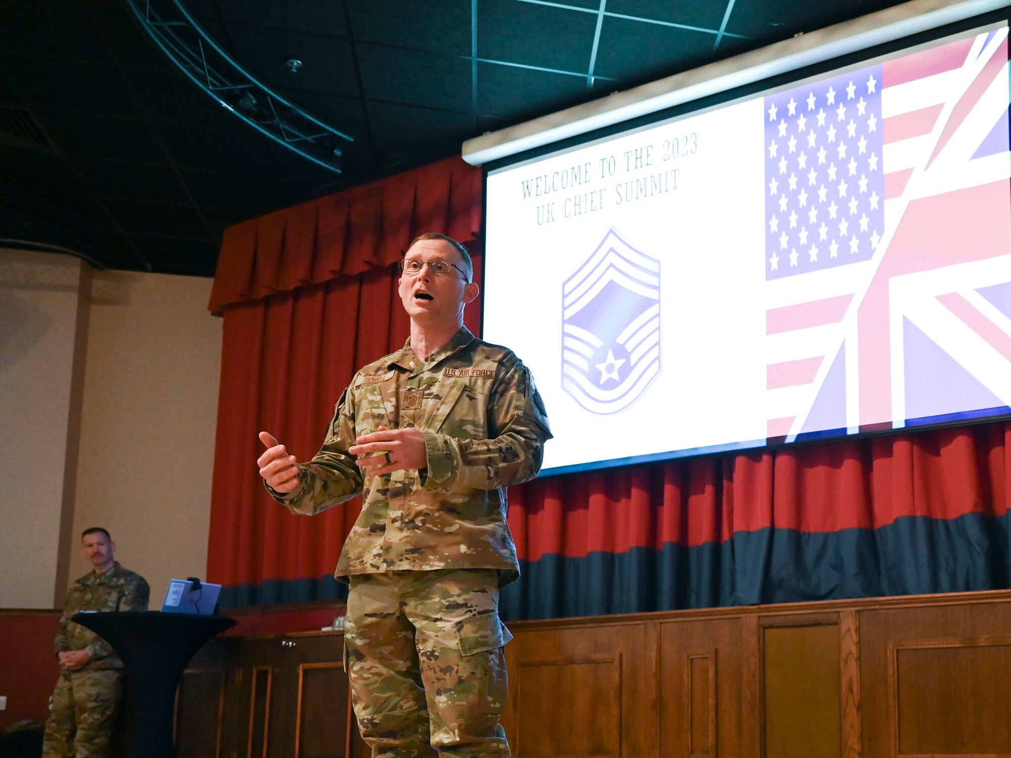 One of the main topics discussed was the development of future senior enlisted leaders in the Air Force.