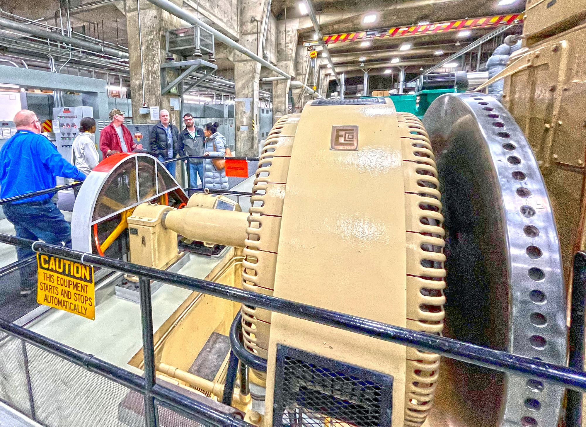 tour of power plant