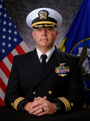 Official photo of CDR Sakash