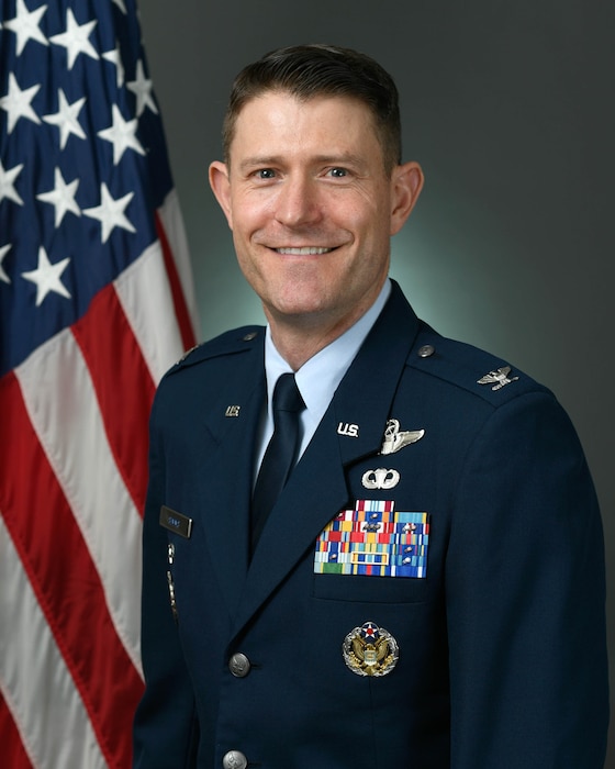 Official photo of COLONEL RYAN S. SIMMS