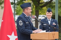 The Idaho National Guard hosted its annual Memorial Day ceremony May 22 in honor of our fallen service members. Bricks dedicated to past and present service members were placed at the park during the ceremony, the joint Idaho National Guard color guard raised the flags, the three shot cannon salute was performed by the Idaho Military Museum and the playing of Taps on bugle by Staff Sgt. Michael Robinett of the 25th Army Band. Command Chief Master Sgt. Sid Brown, Idaho Air National Guard state command chief, was the event’s speaker.