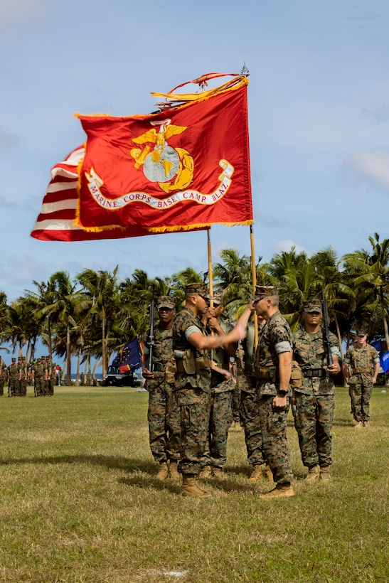 Marine Corps Reactivates Base On Guam