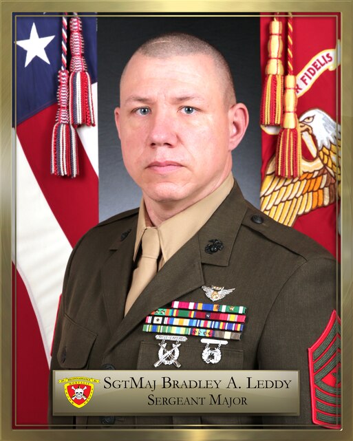 Sergeant Major Bradley A. Leddy > 3rd Marine Division > Biography