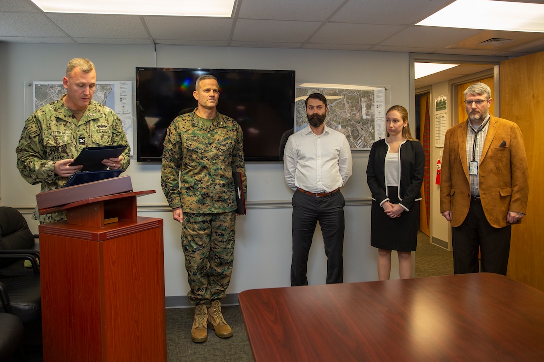 Camp Lejeune awarded Environmental Restoration Award by Secretaries of Defense and Navy