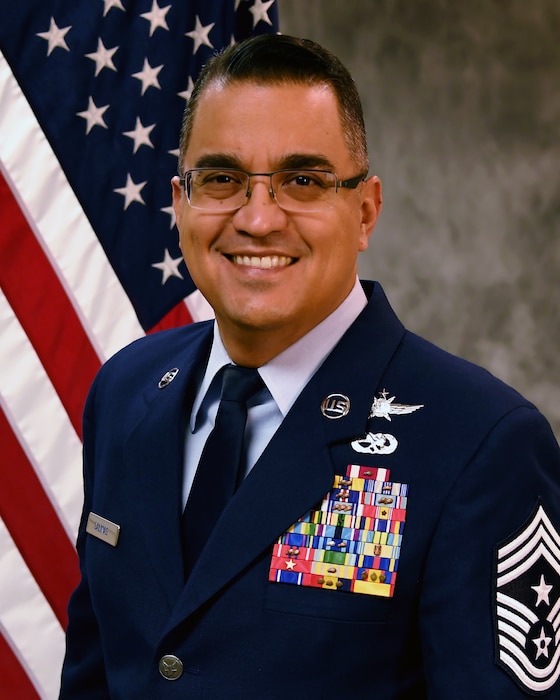 CMSgt Albert Salinas Bio Photo