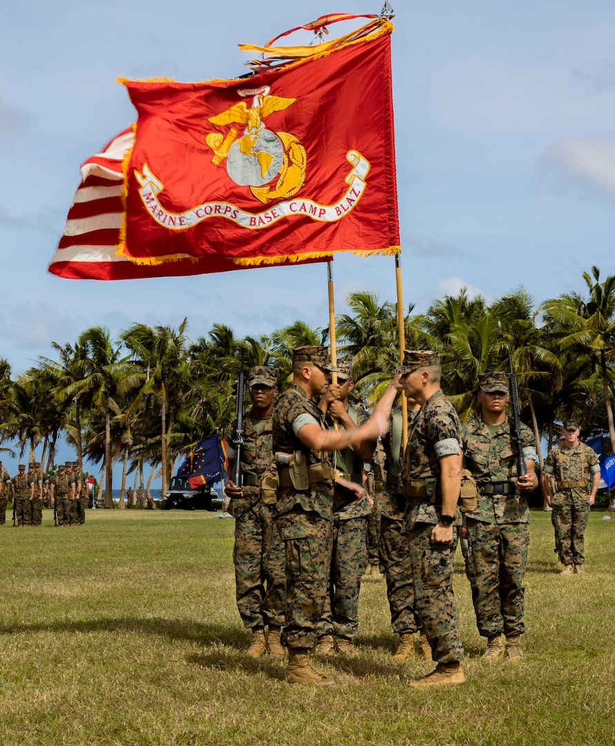 Marine Corps Reactivates Base on Guam