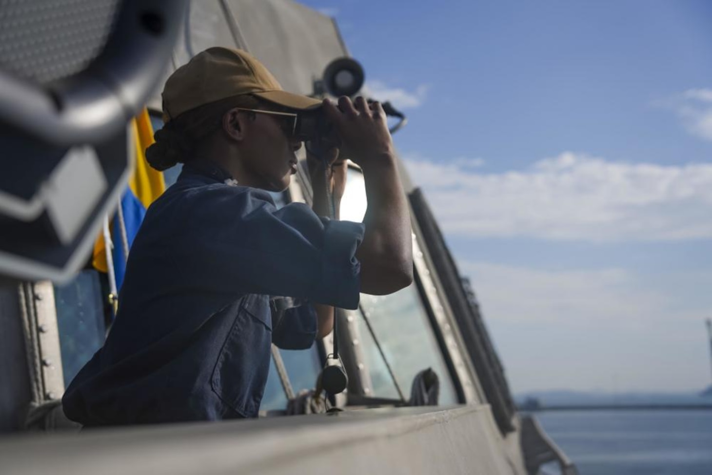 USS Oakland Gold Underway in 7th Fleet