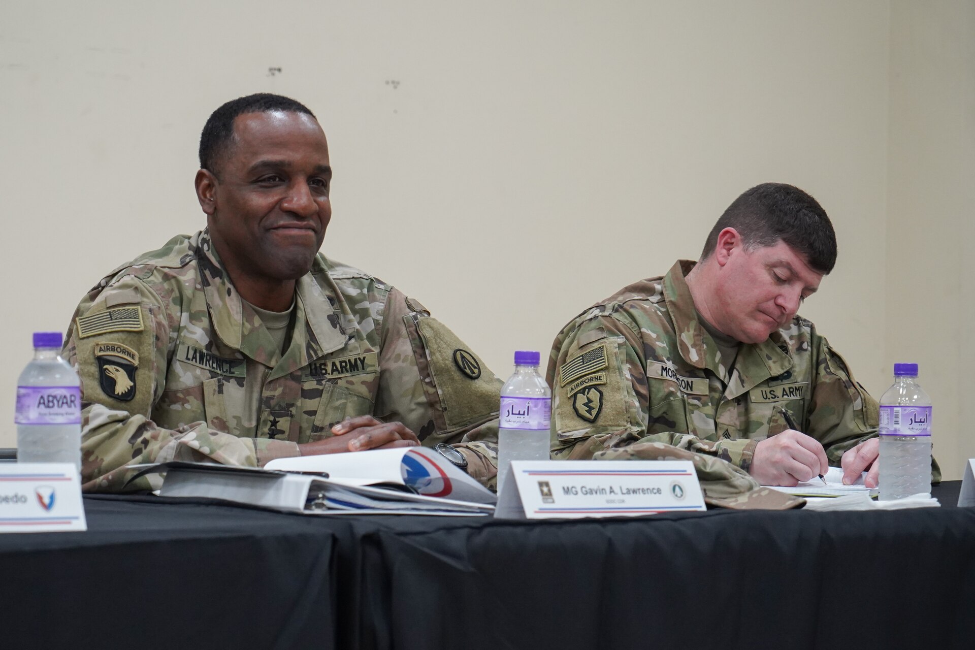 Unique leader professional development brings 3 major Army sustainment leaders together