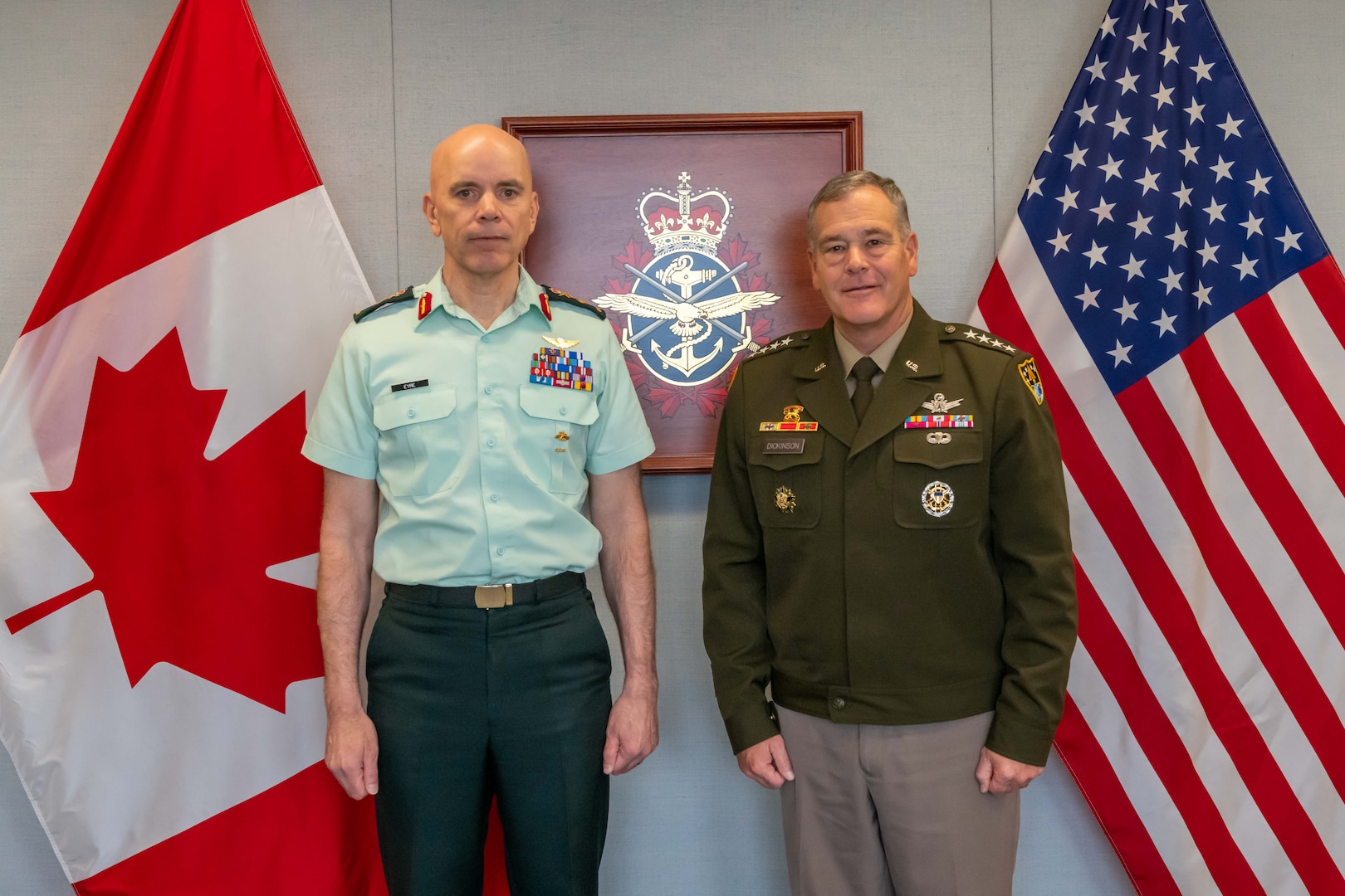 USSPACECOM Leaders Broaden Partnership in Visit to Canada