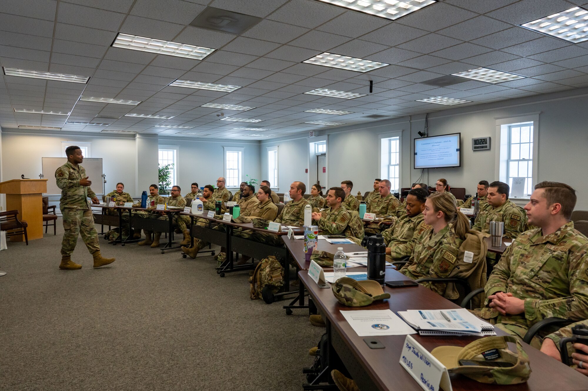 Noncommissioned officers course.