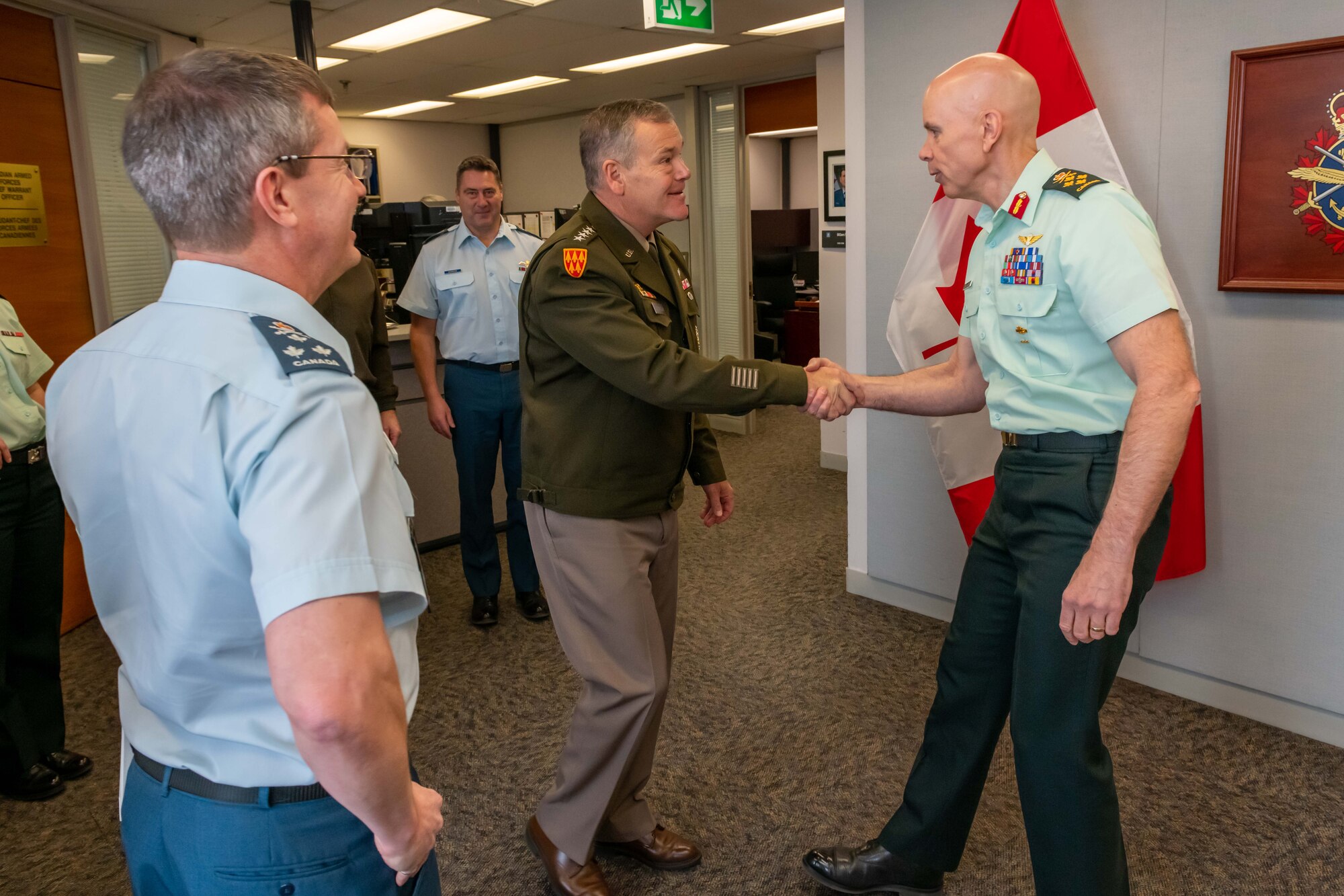 USSPACECOM Leaders Broaden Partnership in Visit to Canada