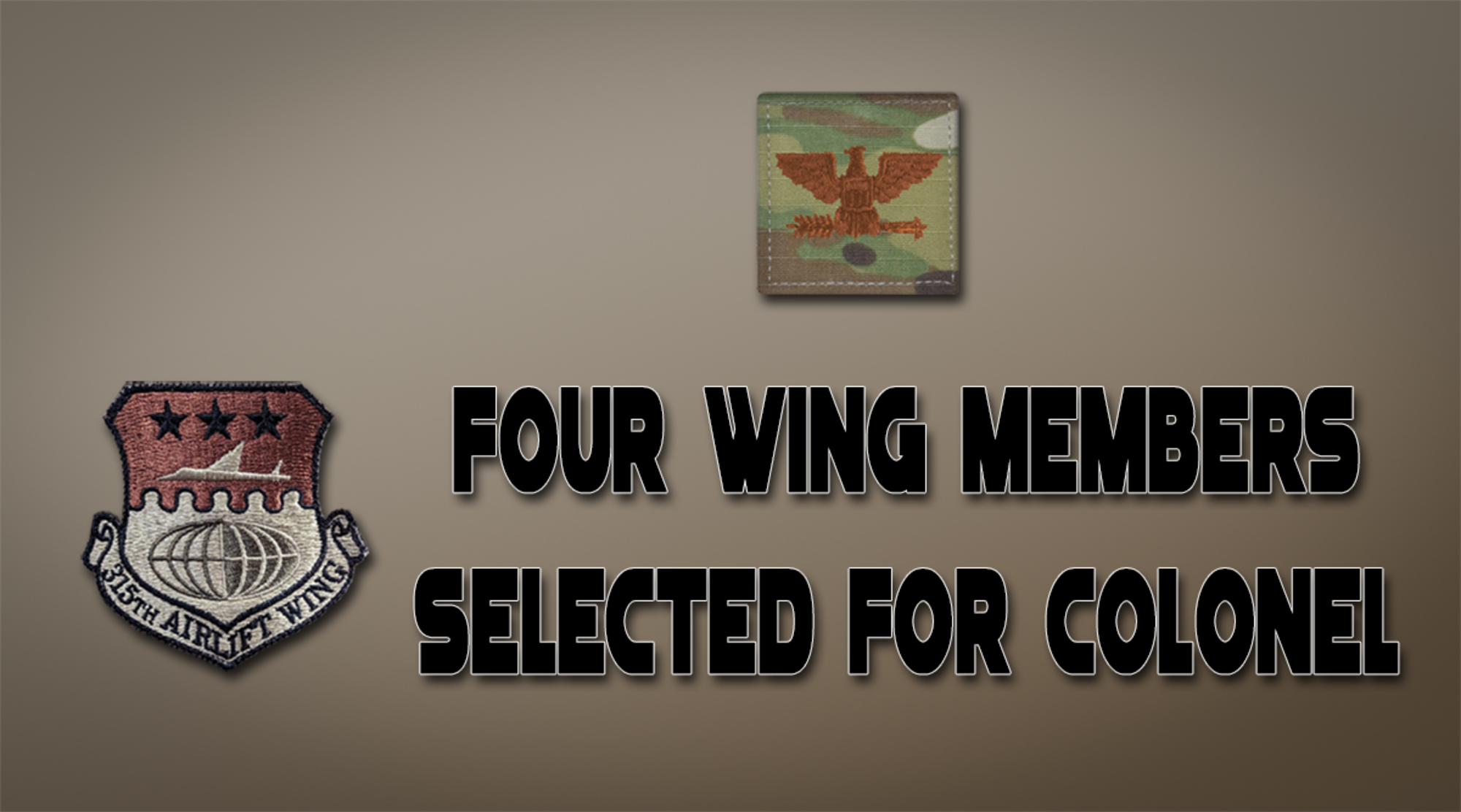 Latest colonel promotions