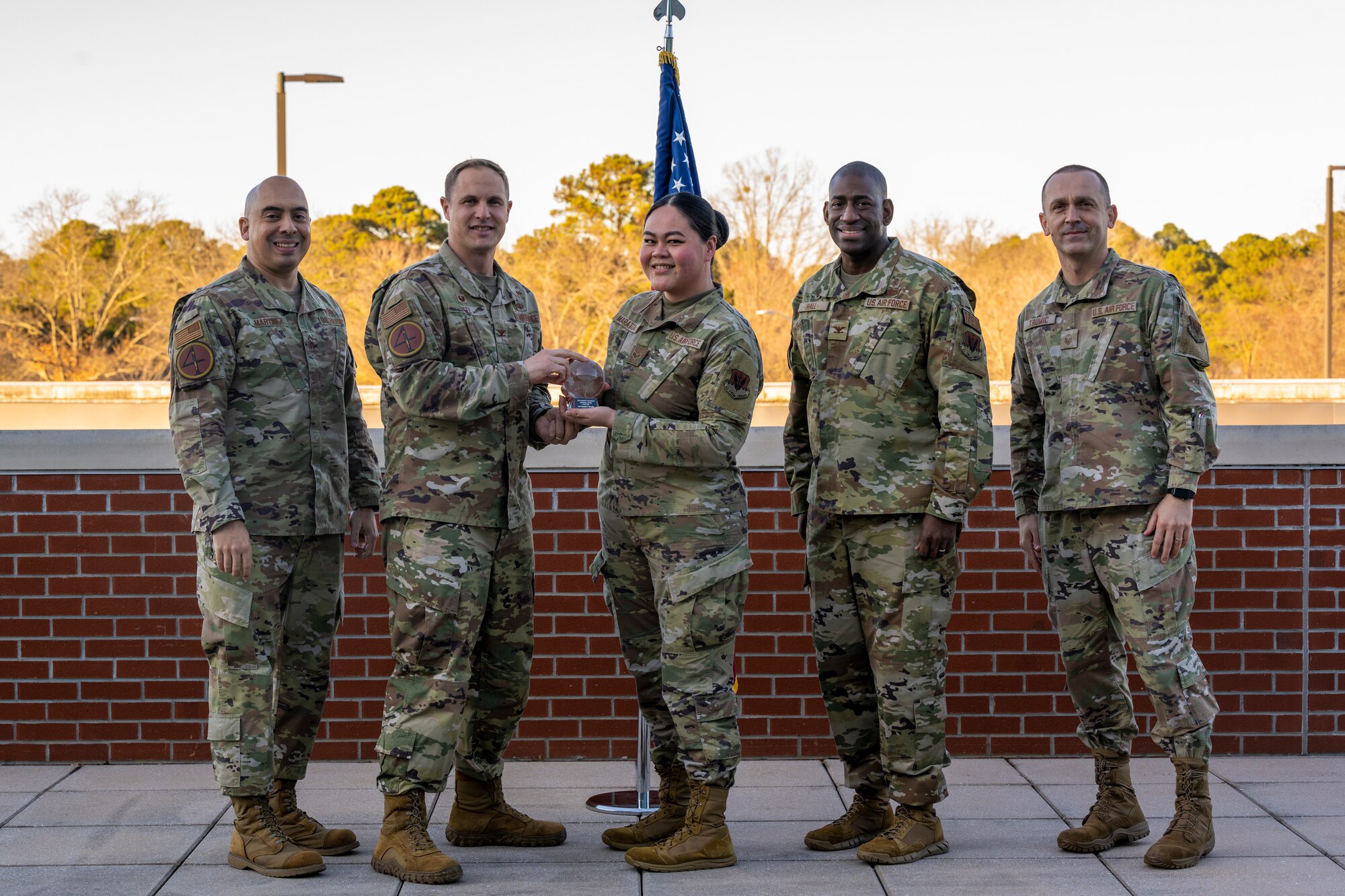 Maratita was awarded the Air Force Medical Service Award for Air Combat Command’s 2022 Laboratory Airman of the Year.