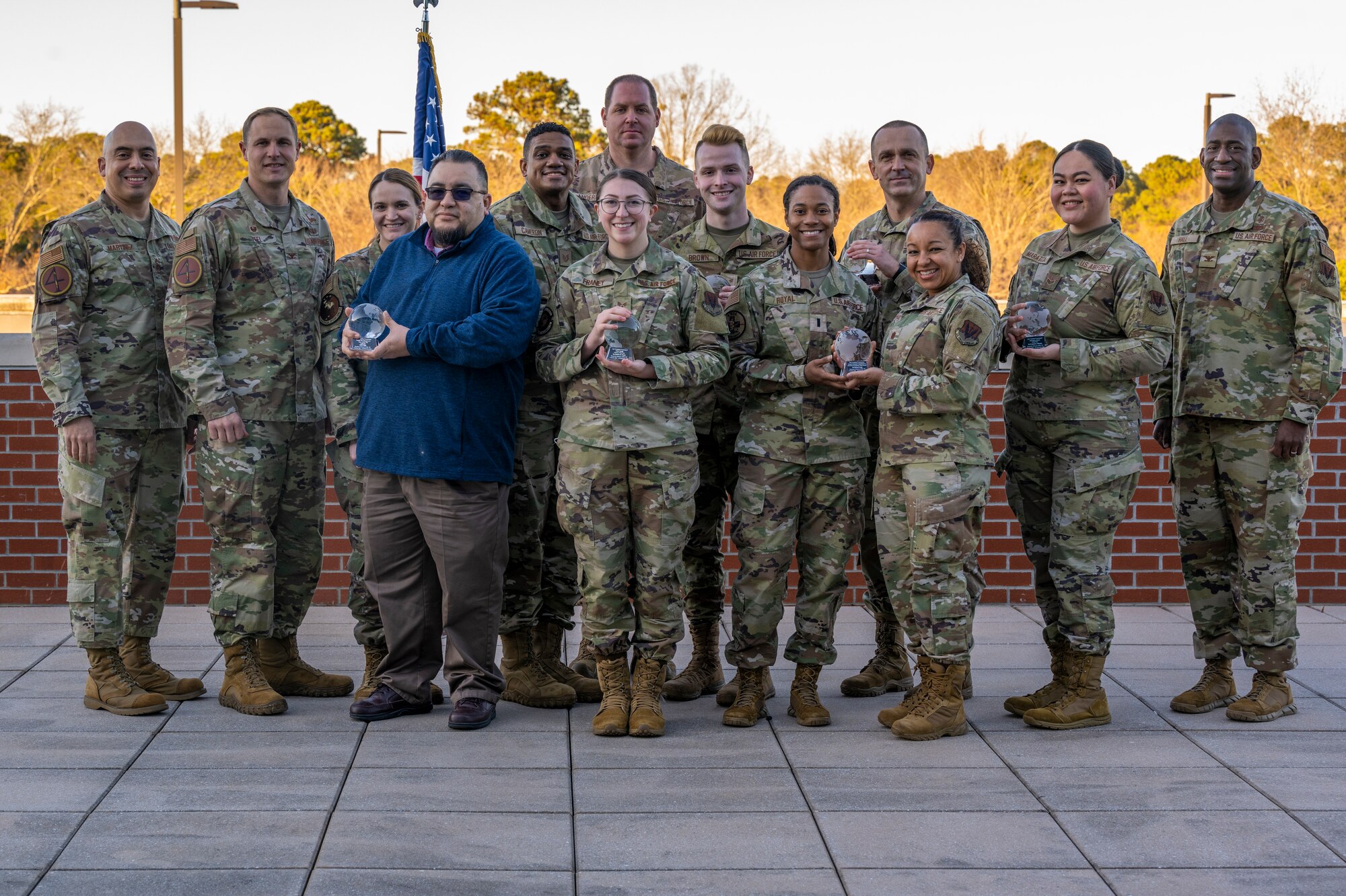 The ACC Air Force Medical Service Awards were awarded to 13 members and teams from the 4th MDG.