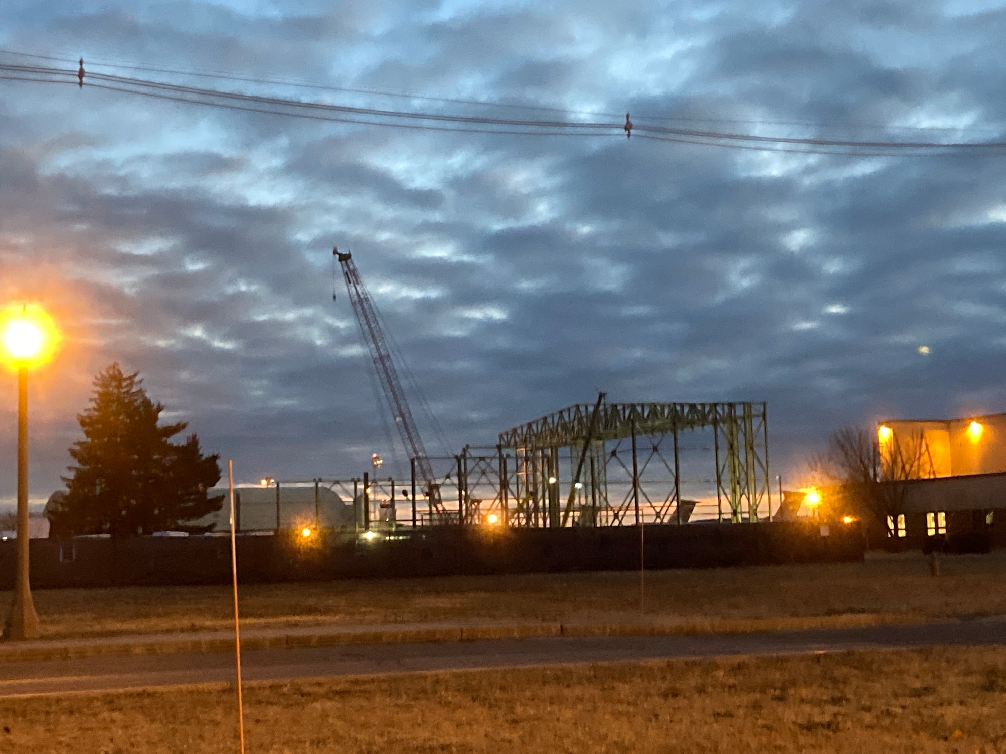 New super hangar rises from the sands of the Pioneer Valley