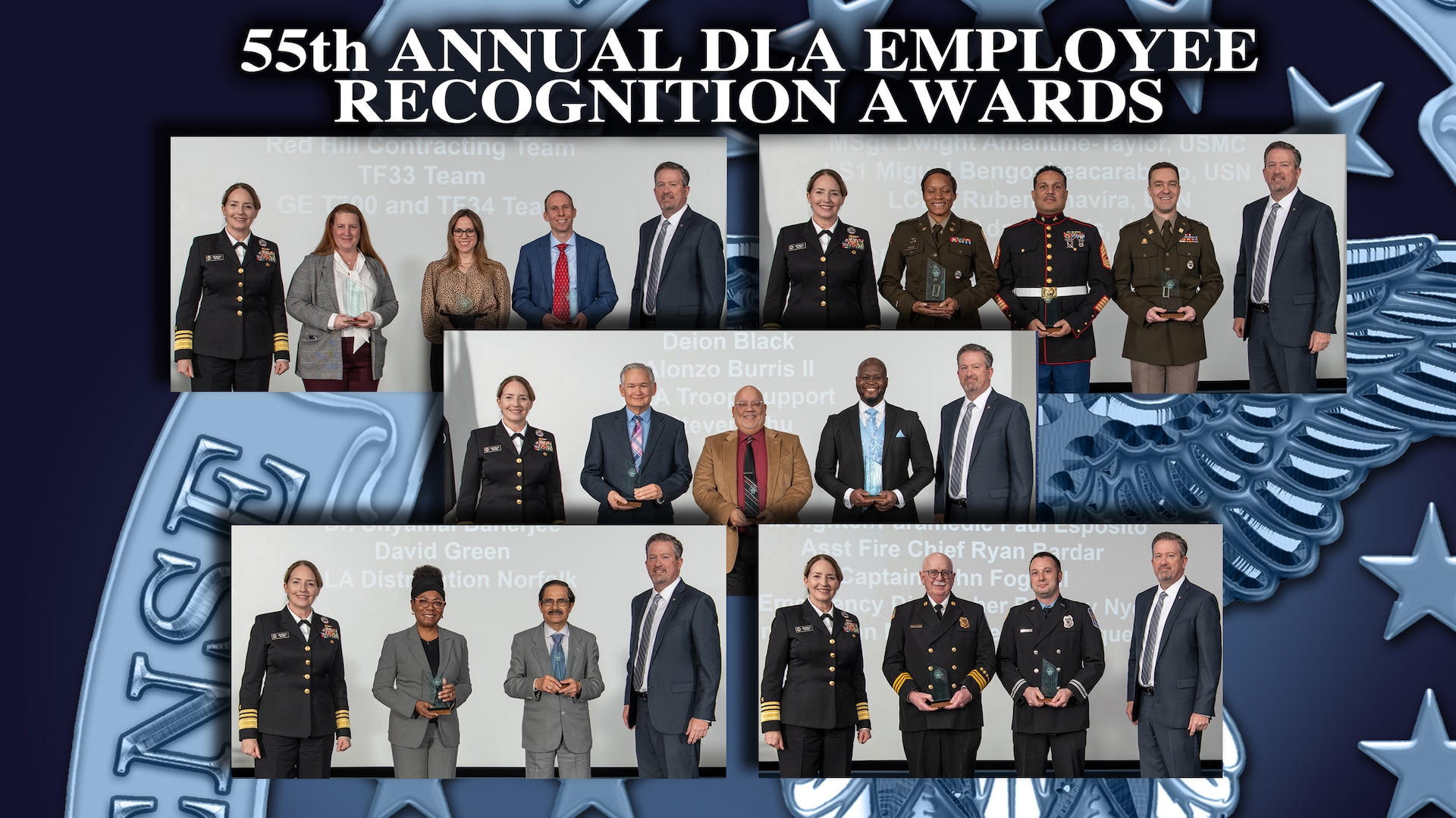 Employees honored at DSA reception