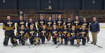 U.S. Navy Pacific Northwest Hockey Team poses for a photo.
