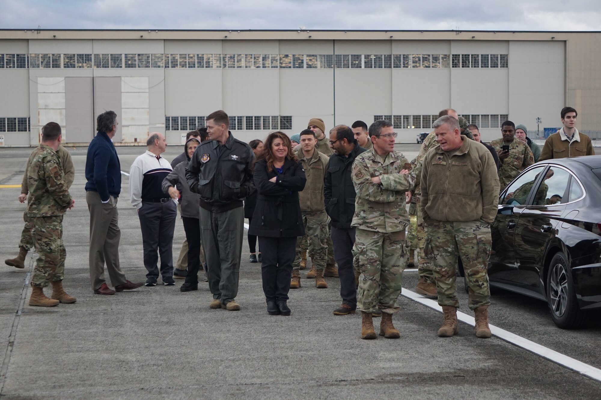 Col. Janik makes a final splash at Westover