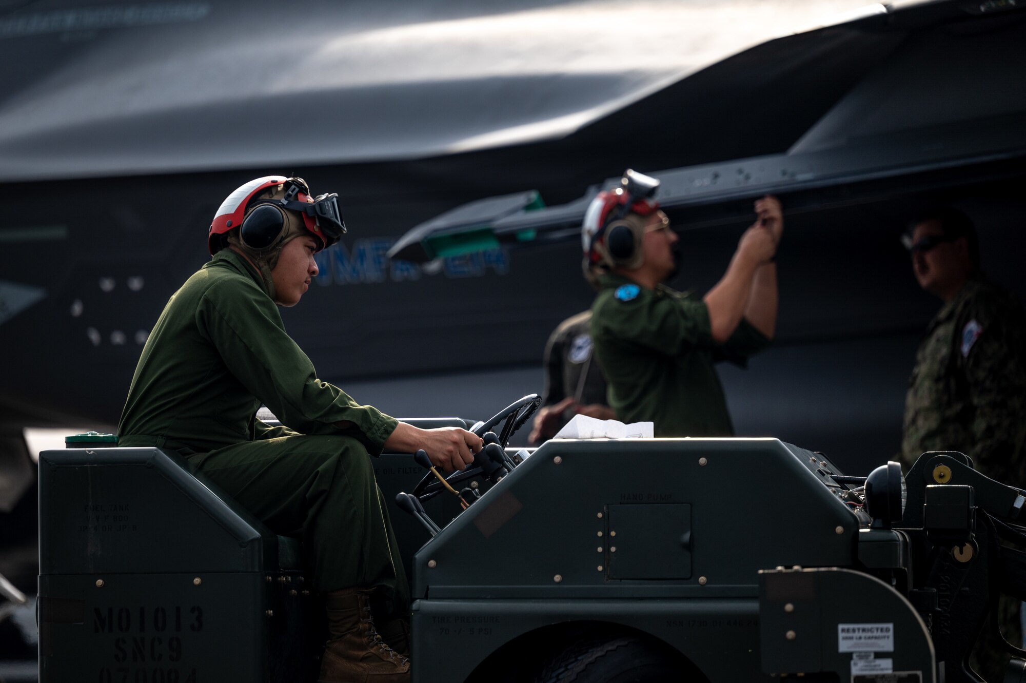 Marines on the flight line