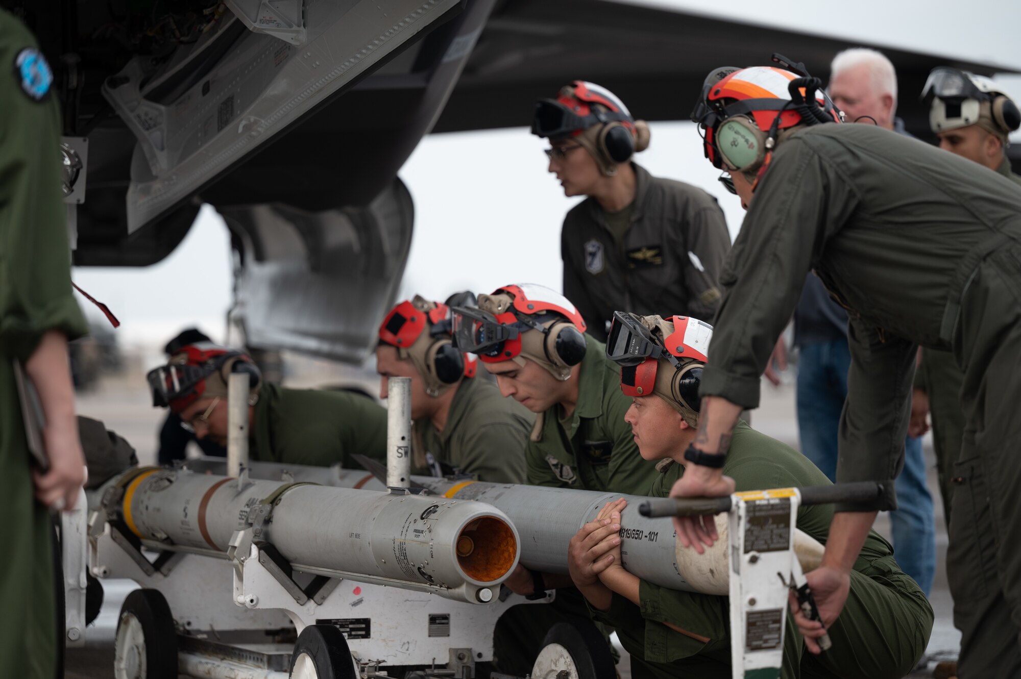 Marines on the flight line