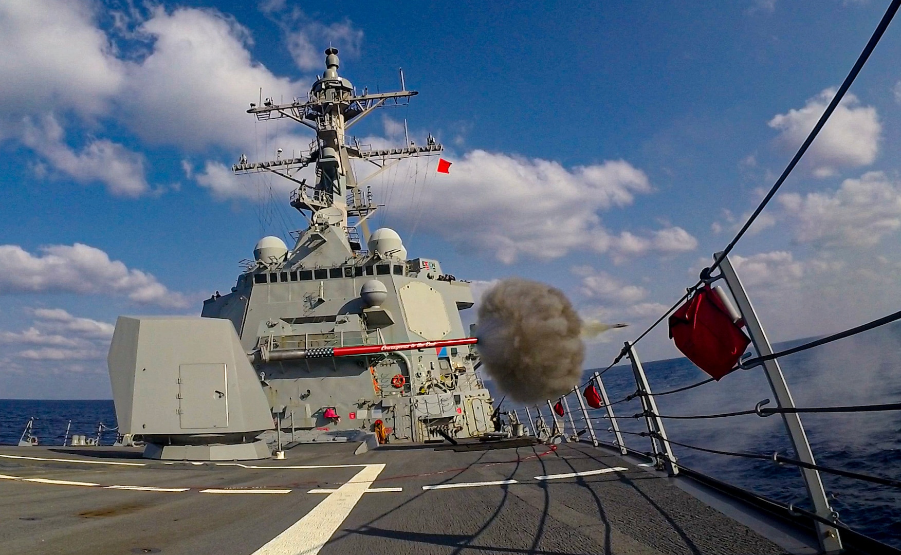 USS Rafael Peralta (DDG 115) Completes Surface Warfare Advanced Tactical Training