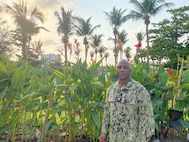 230130-N-NO901-1005 (Jan. 30, 2023) LAGOS, Nigeria - Hospital Corpsman 1st Class Agossou Marcellin, a Benin native, Pharmaceutical doctorate student, and U.S. Navy Reservist, poses for a photo in Benin during exercise Obangame Express 2023. Obangame Express 2023, conducted by U.S. Naval Forces Africa, is a maritime exercise designed to improve cooperation, and increase maritime safety and security among participating nations in the Gulf of Guinea and Southern Atlantic Ocean. U.S. Sixth Fleet, headquartered in Naples, Italy, conducts the full spectrum of joint and naval operations, often in concert with allied and interagency partners, in order to advance U.S. national interests and security and stability in Europe and Africa. (Courtesy Photo)
