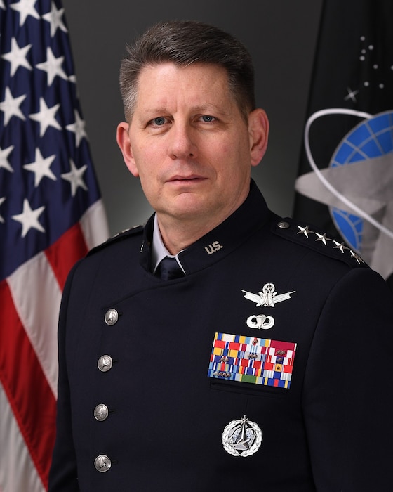 Vice Chief of Space Operations Gen. David Thompson GO Bio (U.S. Air Force photo by Andy Morataya)