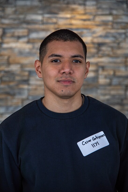 Sgt. Cesar Gutierrez, a water support technician previously stationed at Marine Corps Base Camp Pendleton, California, poses for a portrait before continuing with the Individual Ready Reserve (IRR) Muster process, Manhattan Beach, California, Jan. 21, 2023. During these musters, Marines are informed of the benefits and opportunities available to them while serving as an IRR Marine. The Marines are also informed of career opportunities available to them such as a lateral move into a new military occupational specialty. (U.S. Marine Corps photo by Cpl. Jonathan L. Gonzalez)