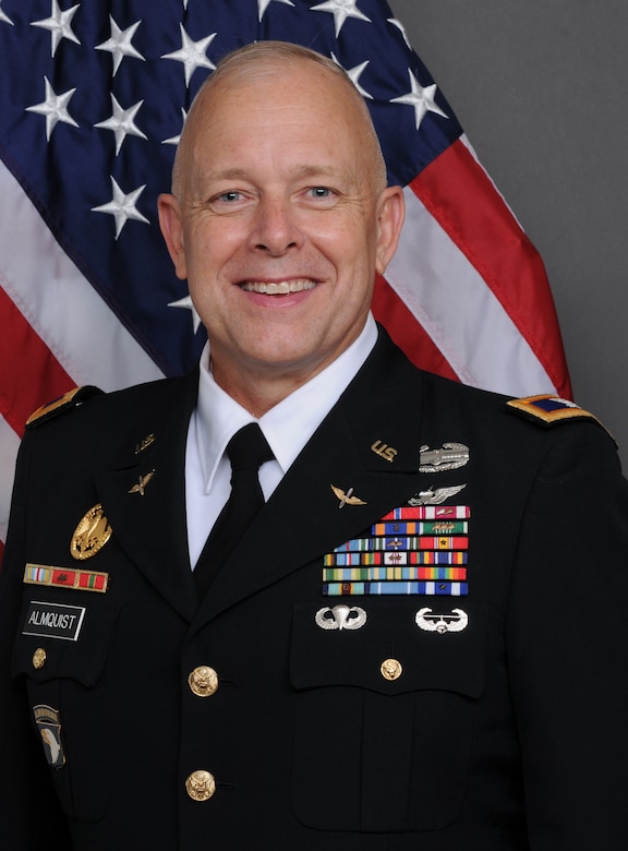 Col. David Almquist is retiring after 29 years in the Army. His final assignment was Chief of Staff, U.S. Army Aviation and Missile Command.