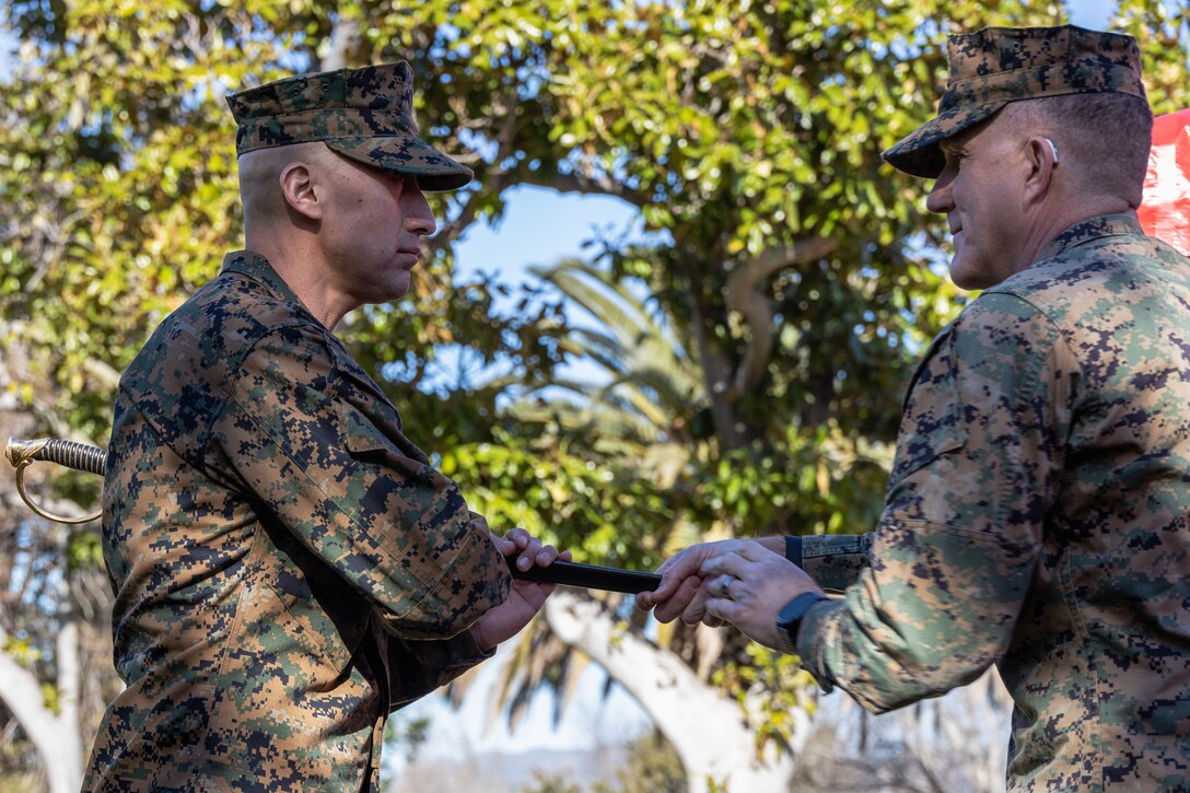 Sgt. Maj. Cabrera Appointment Ceremony