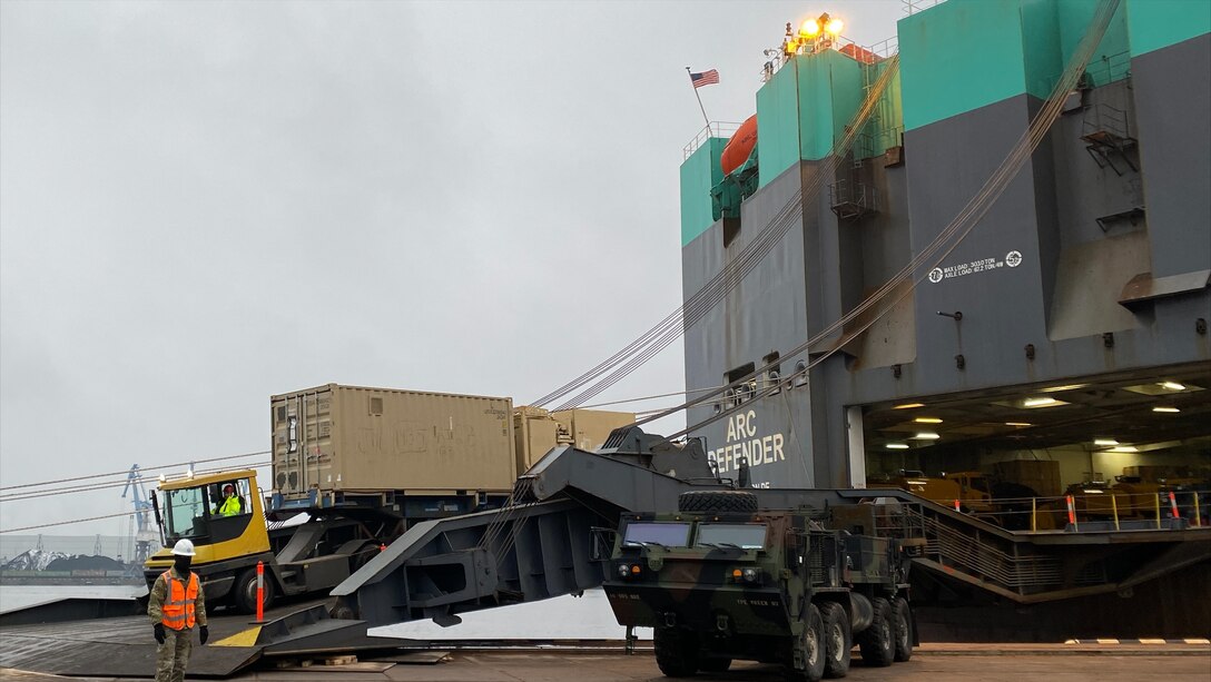 Riga port operations solidify U.S. Army access to Baltic Sea region