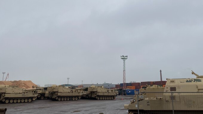 Riga port operations solidify U.S. Army access to Baltic Sea region