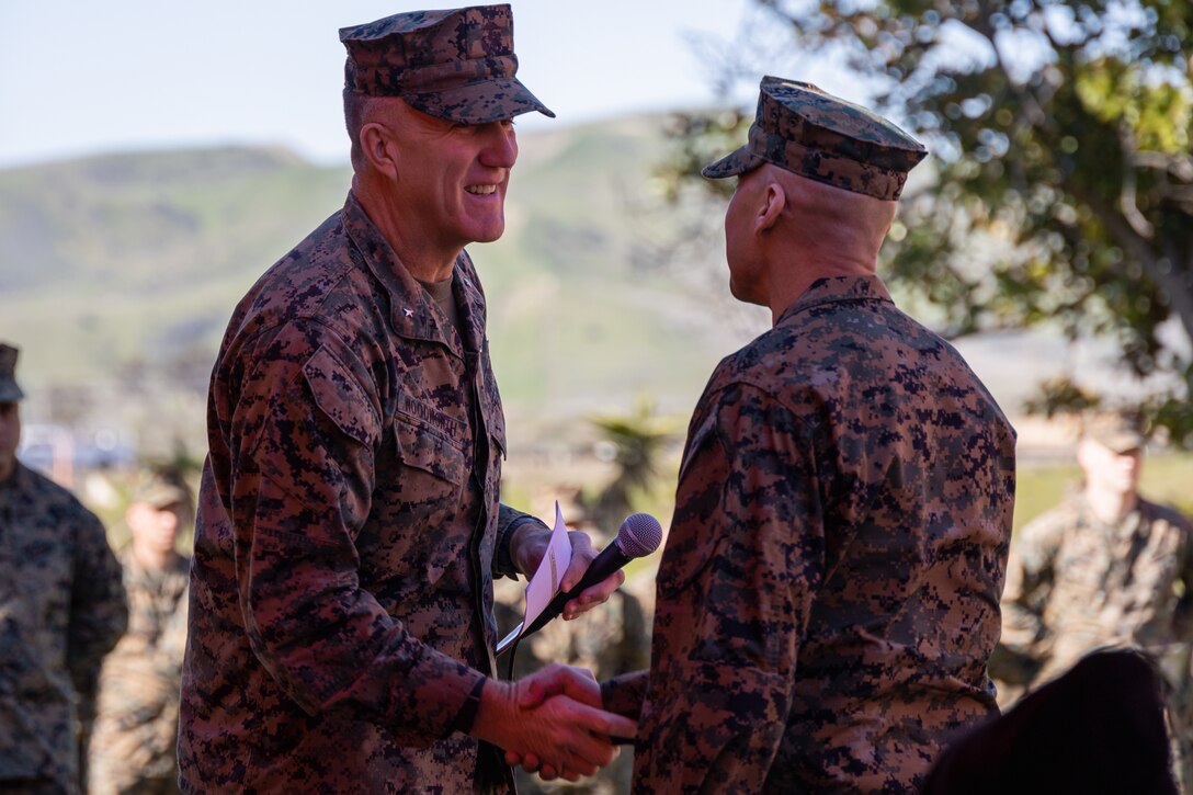 Sgt. Maj. Cabrera Appointment Ceremony