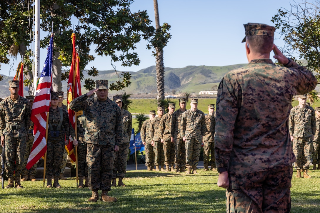 Sgt. Maj. Cabrera Appointment Ceremony