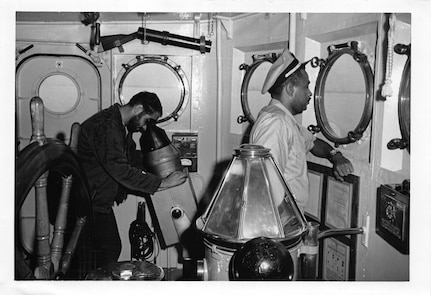 USCG Trailblazing African American CWO Aboard His Command