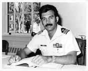 LCDR Merle Smith, USCG.  Smith was a trailblazing hero, the first African American to graduate from the USCG Academy.