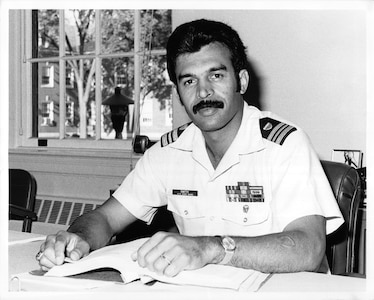 LCDR Merle Smith, USCG.  Smith was a trailblazing hero, the first African American to graduate from the USCG Academy.