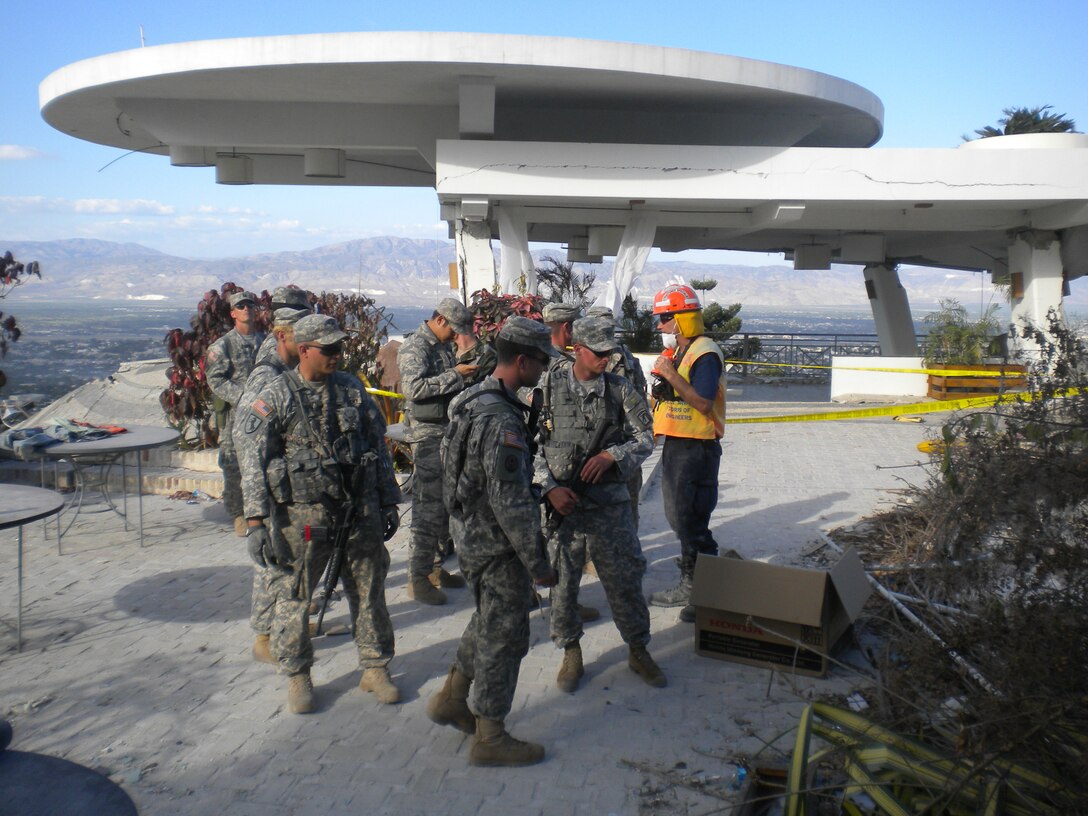 Members of the USACE Urban Search and Rescue Team are specially-trained and equipped structural engineers which augment FEMA Urban Search & Rescue Task Forces, incident support teams, military technical rescue organizations and general puporse troops during structural collapse incidents and other disaster response missions.