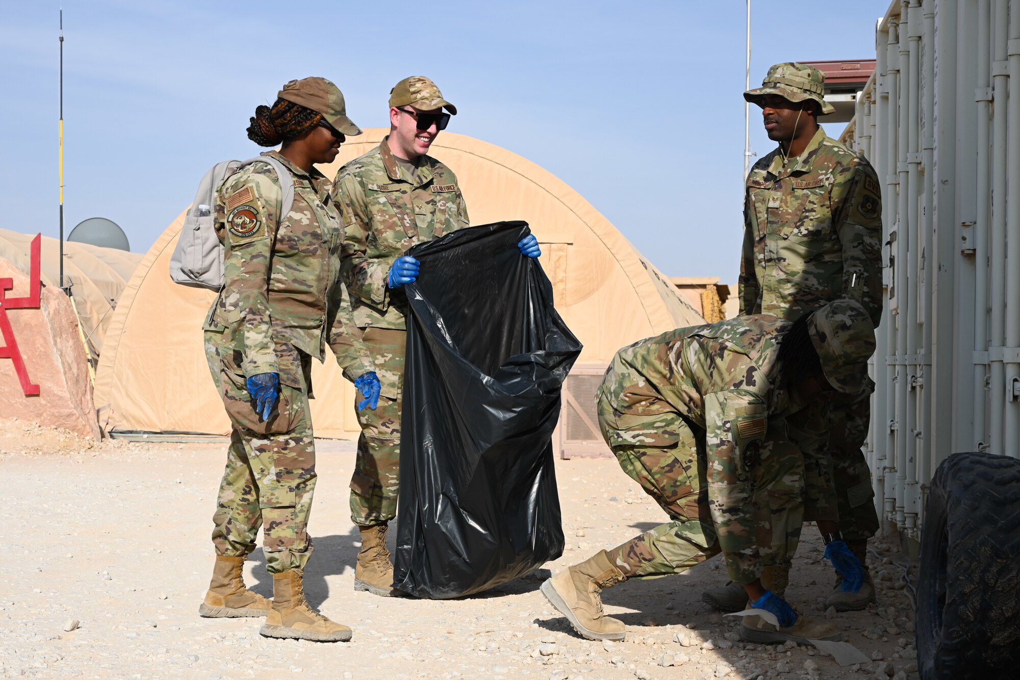 Team PSAB cleans up in "Operation Clean Sweep"