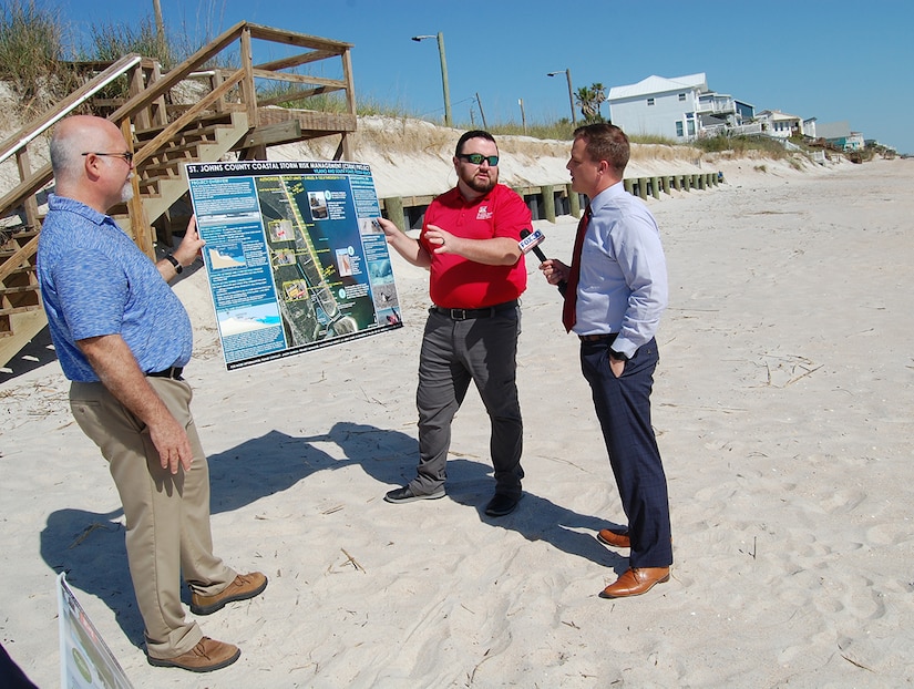 USACE Jacksonville Awards Contract For Renourishment Of Vilano Beach ...