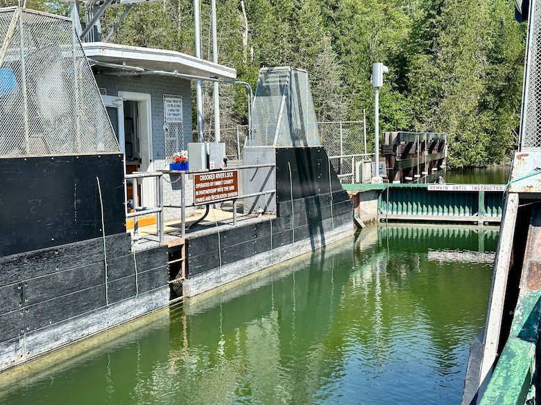 The U.S. Army Corps of Engineers, Detroit District (USACE) fully restored operations Wednesday morning, July 5, to the Crooked River Lock in Alanson, Michigan.