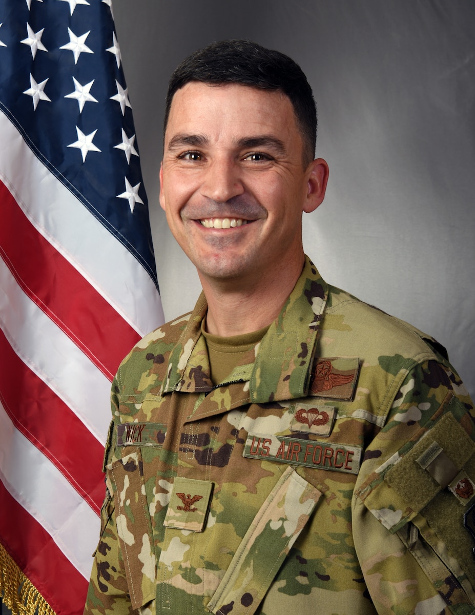 Col. Ryan Wick official photo