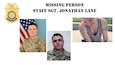 Missing Person: Staff Sgt. Jonathan Lane